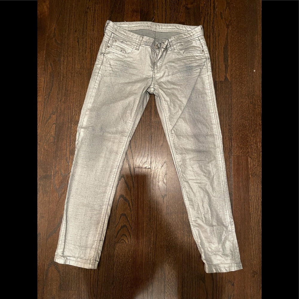 Silver jeans